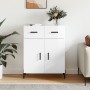 Hochglanzweißes Sperrholz-Sideboard 69,5 x 34 x 90 cm von vidaXL, Sideboards - Ref: Foro24-827990, Preis: 103,75 €, Rabatt: %