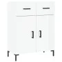 Sideboard aus glänzendem weißem Sperrholz 69,5x34x90 cm von vidaXL, Sideboards - Ref: Foro24-827982, Preis: 97,78 €, Rabatt: %