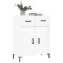 Sideboard aus glänzendem weißem Sperrholz 69,5x34x90 cm von vidaXL, Sideboards - Ref: Foro24-827982, Preis: 97,78 €, Rabatt: %