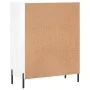 Hochglanzweißes Sperrholz-Sideboard 69,5 x 34 x 90 cm von vidaXL, Sideboards - Ref: Foro24-827990, Preis: 102,46 €, Rabatt: %