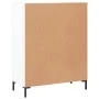 Sideboard aus glänzendem weißem Sperrholz 69,5x34x90 cm von vidaXL, Sideboards - Ref: Foro24-827982, Preis: 97,78 €, Rabatt: %
