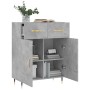 Betongraues Sideboard aus Holzwerkstoff, 69,5 x 34 x 90 cm von vidaXL, Sideboards - Ref: Foro24-827960, Preis: 83,95 €, Rabat...
