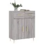 Sonoma gray engineered wood sideboard 69.5x34x90 cm by vidaXL, Sideboards - Ref: Foro24-827970, Price: 85,09 €, Discount: %