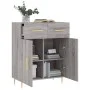 Sonoma gray engineered wood sideboard 69.5x34x90 cm by vidaXL, Sideboards - Ref: Foro24-827970, Price: 85,09 €, Discount: %