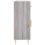 Sonoma gray engineered wood sideboard 69.5x34x90 cm by vidaXL, Sideboards - Ref: Foro24-827970, Price: 85,09 €, Discount: %