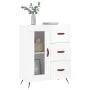 Hochglanzweißes Sperrholz-Sideboard 69,5 x 34 x 90 cm von vidaXL, Sideboards - Ref: Foro24-828014, Preis: 101,12 €, Rabatt: %