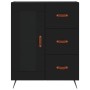 Schwarzes Sideboard aus Holzwerkstoff, 69,5 x 34 x 90 cm von vidaXL, Sideboards - Ref: Foro24-828013, Preis: 96,91 €, Rabatt: %