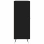 Schwarzes Sideboard aus Holzwerkstoff, 69,5 x 34 x 90 cm von vidaXL, Sideboards - Ref: Foro24-828013, Preis: 96,91 €, Rabatt: %