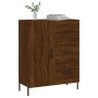 Oak brown engineered wood sideboard 69.5x34x90 cm by vidaXL, Sideboards - Ref: Foro24-827931, Price: 109,41 €, Discount: %