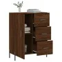 Sideboard aus eichenbraunem Holzwerkstoff, 69,5 x 34 x 90 cm von vidaXL, Sideboards - Ref: Foro24-827931, Preis: 108,11 €, Ra...