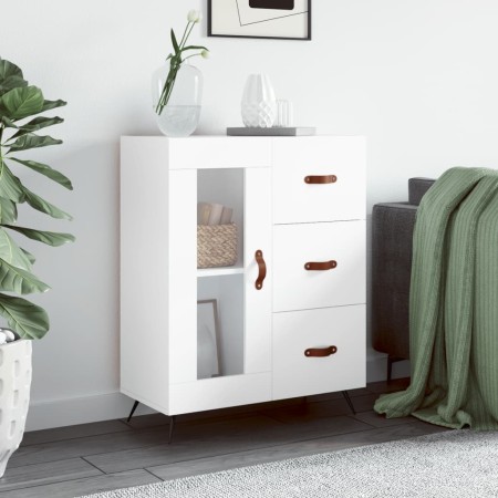 Sideboard aus weißem Holzwerkstoff 69,5x34x90 cm von vidaXL, Sideboards - Ref: Foro24-828012, Preis: 96,98 €, Rabatt: %