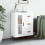 White engineered wood sideboard 69.5x34x90 cm by vidaXL, Sideboards - Ref: Foro24-828012, Price: 95,65 €, Discount: %