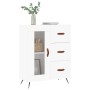 Aparador de madera de ingeniería blanco 69,5x34x90 cm de vidaXL, Aparadores - Ref: Foro24-828012, Precio: 96,98 €, Descuento: %