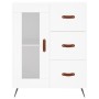 Sideboard aus weißem Holzwerkstoff 69,5x34x90 cm von vidaXL, Sideboards - Ref: Foro24-828012, Preis: 96,98 €, Rabatt: %
