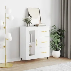 White engineered wood sideboard 69.5x34x90 cm by vidaXL, Sideboards - Ref: Foro24-828020, Price: 83,07 €, Discount: %