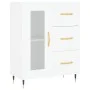 Weißes Sideboard aus Holzwerkstoff, 69,5 x 34 x 90 cm von vidaXL, Sideboards - Ref: Foro24-828020, Preis: 83,07 €, Rabatt: %