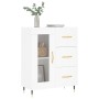 White engineered wood sideboard 69.5x34x90 cm by vidaXL, Sideboards - Ref: Foro24-828020, Price: 83,93 €, Discount: %