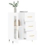 White engineered wood sideboard 69.5x34x90 cm by vidaXL, Sideboards - Ref: Foro24-828020, Price: 83,93 €, Discount: %