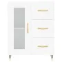 Weißes Sideboard aus Holzwerkstoff, 69,5 x 34 x 90 cm von vidaXL, Sideboards - Ref: Foro24-828020, Preis: 83,07 €, Rabatt: %