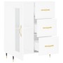 White engineered wood sideboard 69.5x34x90 cm by vidaXL, Sideboards - Ref: Foro24-828020, Price: 83,93 €, Discount: %