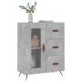 Concrete gray engineered wood sideboard 69.5x34x90 cm by vidaXL, Sideboards - Ref: Foro24-828016, Price: 69,08 €, Discount: %