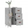 Betongraues Sideboard aus Holzwerkstoff, 69,5 x 34 x 90 cm von vidaXL, Sideboards - Ref: Foro24-828016, Preis: 68,55 €, Rabat...