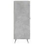 Betongraues Sideboard aus Holzwerkstoff, 69,5 x 34 x 90 cm von vidaXL, Sideboards - Ref: Foro24-828016, Preis: 68,55 €, Rabat...