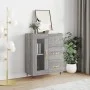 Sonoma gray engineered wood sideboard 69.5x34x90 cm by vidaXL, Sideboards - Ref: Foro24-828026, Price: 94,90 €, Discount: %