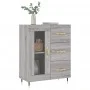 Sonoma gray engineered wood sideboard 69.5x34x90 cm by vidaXL, Sideboards - Ref: Foro24-828026, Price: 94,90 €, Discount: %