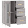 Sonoma-graues Sideboard aus Holzwerkstoff, 69,5 x 34 x 90 cm von vidaXL, Sideboards - Ref: Foro24-828026, Preis: 96,10 €, Rab...