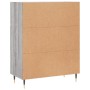 Sonoma-graues Sideboard aus Holzwerkstoff, 69,5 x 34 x 90 cm von vidaXL, Sideboards - Ref: Foro24-828026, Preis: 96,10 €, Rab...