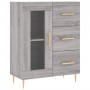 Aparador de madera de ingeniería gris Sonoma 69,5x34x90 cm de vidaXL, Aparadores - Ref: Foro24-828034, Precio: 71,67 €, Descu...