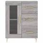 Sonoma gray engineered wood sideboard 69.5x34x90 cm by vidaXL, Sideboards - Ref: Foro24-828034, Price: 71,08 €, Discount: %