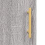 Aparador de madera de ingeniería gris Sonoma 69,5x34x90 cm de vidaXL, Aparadores - Ref: Foro24-828034, Precio: 71,67 €, Descu...