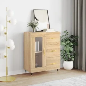 Sonoma Oak Engineered Wood Sideboard 69.5x34x90 cm by vidaXL, Sideboards - Ref: Foro24-828023, Price: 92,47 €, Discount: %