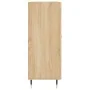 Aparador de madera de ingeniería roble Sonoma 69,5x34x90 cm de vidaXL, Aparadores - Ref: Foro24-828023, Precio: 92,46 €, Desc...
