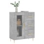 Concrete gray engineered wood sideboard 69.5x34x90 cm by vidaXL, Sideboards - Ref: Foro24-828032, Price: 93,12 €, Discount: %