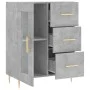 Concrete gray engineered wood sideboard 69.5x34x90 cm by vidaXL, Sideboards - Ref: Foro24-828032, Price: 92,01 €, Discount: %
