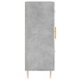 Concrete gray engineered wood sideboard 69.5x34x90 cm by vidaXL, Sideboards - Ref: Foro24-828032, Price: 93,12 €, Discount: %