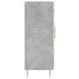 Concrete gray engineered wood sideboard 69.5x34x90 cm by vidaXL, Sideboards - Ref: Foro24-828032, Price: 92,01 €, Discount: %