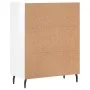 Aparador de madera contrachapada blanco brillante 69,5x34x90 cm de vidaXL, Aparadores - Ref: Foro24-827998, Precio: 95,89 €, ...
