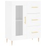 Weißes Sideboard aus Holzwerkstoff, 69,5 x 34 x 90 cm von vidaXL, Sideboards - Ref: Foro24-828028, Preis: 79,62 €, Rabatt: %