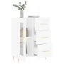 White engineered wood sideboard 69.5x34x90 cm by vidaXL, Sideboards - Ref: Foro24-828028, Price: 78,86 €, Discount: %