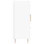 Weißes Sideboard aus Holzwerkstoff, 69,5 x 34 x 90 cm von vidaXL, Sideboards - Ref: Foro24-828028, Preis: 79,62 €, Rabatt: %
