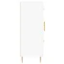 White engineered wood sideboard 69.5x34x90 cm by vidaXL, Sideboards - Ref: Foro24-828028, Price: 78,86 €, Discount: %