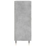 Aparador de madera de ingeniería gris hormigón 69,5x34x90 cm de vidaXL, Aparadores - Ref: Foro24-828024, Precio: 94,04 €, Des...