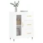 Hochglanzweißes Sperrholz-Sideboard 69,5 x 34 x 90 cm von vidaXL, Sideboards - Ref: Foro24-828022, Preis: 102,02 €, Rabatt: %