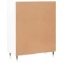 Hochglanzweißes Sperrholz-Sideboard 69,5 x 34 x 90 cm von vidaXL, Sideboards - Ref: Foro24-828022, Preis: 102,02 €, Rabatt: %
