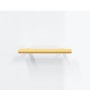 Aparador de madera contrachapada blanco brillante 69,5x34x90 cm de vidaXL, Aparadores - Ref: Foro24-828030, Precio: 103,07 €