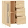 Engineered wood sideboard in Sonoma oak 69.5x34x90 cm by vidaXL, Sideboards - Ref: Foro24-828031, Price: 95,61 €, Discount: %